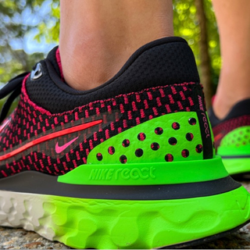 Nike React Infinity 3. Brand new. Men’s 8. Black, Red and Neon Green.